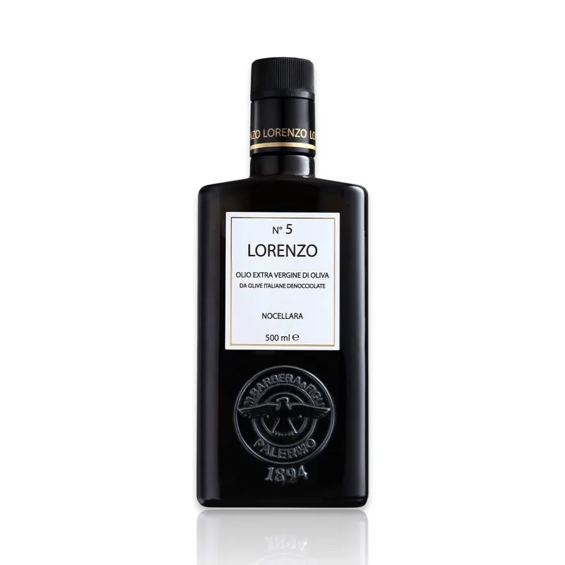 Lorenzo N.5 Barbera Olio Extra Vergine di Oliva Nocellara Denocciolato — Oleificio Barbera 1894