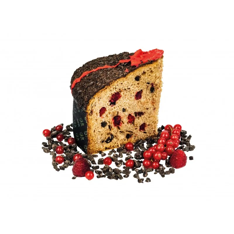 linea elegant Panettone al cioccolato di modica igp e frutti di bosco — Peluso 1964