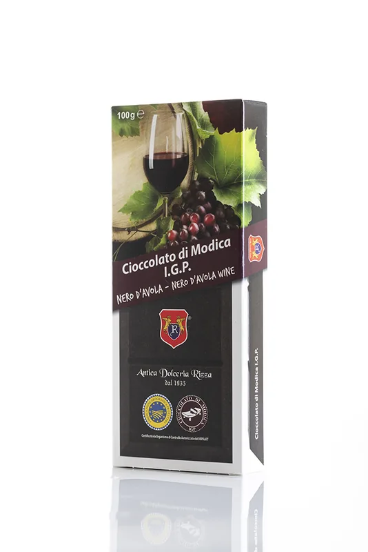 Cioccolato di Modica — Nero Avolda — Antica Dolceria Rizza