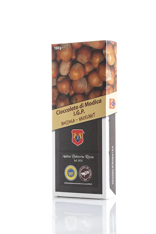 Cioccolato di Modica — Nocciola — Antica Dolceria Rizza