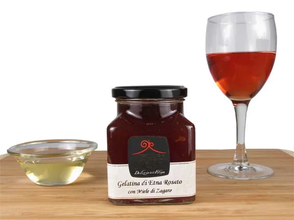 Gelatina Etna Rosato Miele Zagara gr340 — Terre Nere dell'Etna