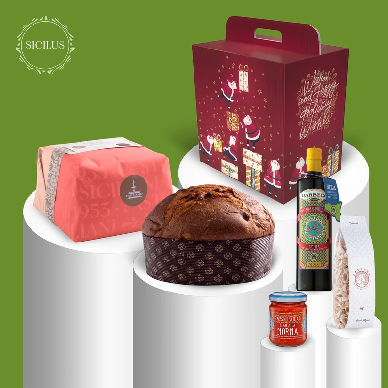 Tradizioni Siciliane — Cesta Natalizia Aziendale Siciliana